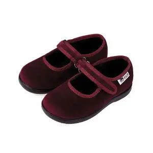 [롯데백화점]불라디 벨벳 메리제인 여아구두- 와인 (1800-032) by 트래드후스