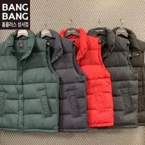 [뱅뱅] HC04 겨울 남녀공용 도톰한오리털 패딩 조끼 가을 하이넥 덕 패딩조끼 NEL7 (S11307587)