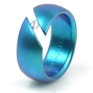 T-139 아노다이징 컬러 티타늄 반지 이니셜무료 무료배송 맞춤제작 평생AS