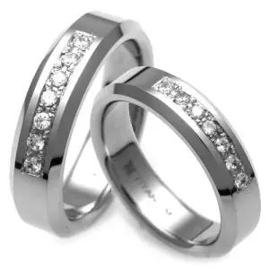 T-839 DIA CO 다이아몬드 티타늄 커플링 반지 이니셜무료 무료배송 맞춤제작 평생AS