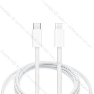 새로운 애플 정품 240W 우븐 디자인 USB-C 충전 케이블(2m) - MYQT3FE/A