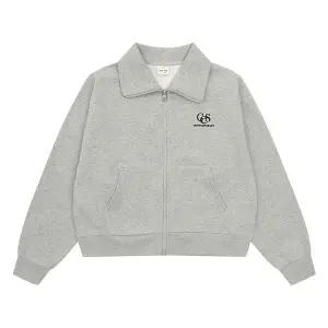 [보리보리/틴톡]여자 겨울이월 하이넥 기모 크롭 집업 점퍼(23RT181)