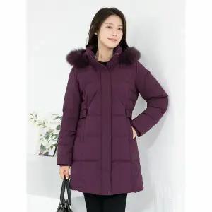 [하프클럽/모슬린]엄마옷 오리털 하프패딩점퍼 MQG124650 마담/미시옷/중년여성의류/빅