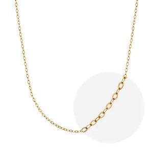 14K 모줄 체인 목걸이 줄 옐로우 골드 1.2mm
