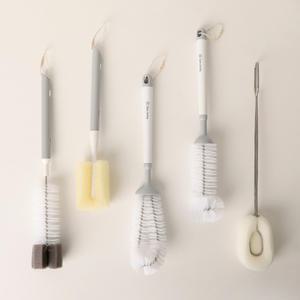 병 전용 설거지 세척솔 5종 모음 텀블러 물병 젖병 긴컵 닦는 솔 수세미 브러쉬