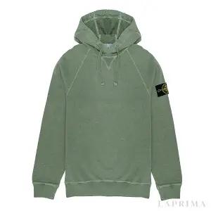 [롯데백화점]스톤아일랜드 라프리마 코튼 스톤와펜 후드 티셔츠 781562160-V0155