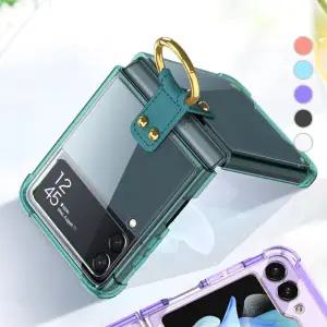 르랑 갤럭시 Z플립4 투명 범퍼 링 케이스 B 제트 지플립flip nfc CC07E-14 z4 nfc 겔럭시 z