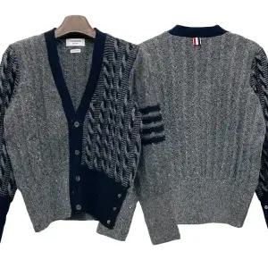 [명품] 23FW 사선 펀믹스 도니골 케이블 가디건 MKC486F Y1506 035