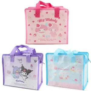 산리오 러브잇 타포린백/마이멜로디 쿠로미 시나모롤 캐릭터 준비물 손가방 소풍 도시락 보조가방