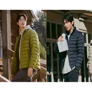 갤러리아 [24F] 디스커버리 남성 올버트 구스다운 경량패딩 DMDJ75046