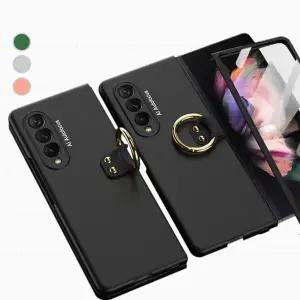 르랑 갤럭시 Z폴드6 슬림 링 케이스 B 폴더 지폴드 제트 명품 힌지폴더폰CC08J-37 보호 핸드폰 범퍼 휴대