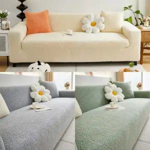 뽀글이 겨울 쇼파커버 소파덮개 인조가죽쇼파 리폼수리 소파패드 소파천갈이교체 쇼파수리 소파수리 4인용