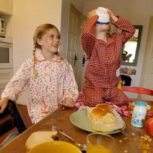 [오르시떼](센텀시티점)아동 E034 체리쉬드 긴소매 상하 (80-85)