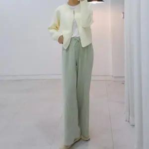 [하프클럽/헤이데이즈]887 골덴 코듀로이 벨로아 골지 롱 일자 와이드 밴딩 팬츠 (민트 외)