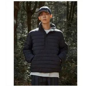 [밀레](센텀시티점)남성용 후드내장형 볼패딩티셔츠형 아노락자켓 시그니처볼패딩 아노락 MXQWJ251(출시...