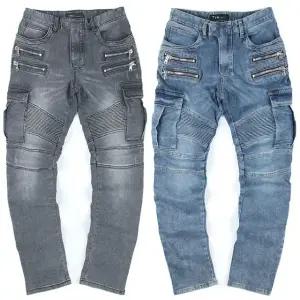 28-38 제이로드 하드워커 라이딩 카고팬츠 청바지남성 슬림 일자 빅사이즈 그레이 작업복 오토바이 바이크 스판 빈티지 건빵주머니 전술 라이더