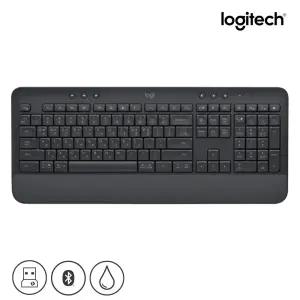 로지텍 코리아 정품 시그니처 K650 무선 블루투스 키보드 블랙 색상 풀배열 한글자판