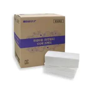 핸드타올 메이피오니 위생타올 2000매(천연펄프 무형광) 천연펄프