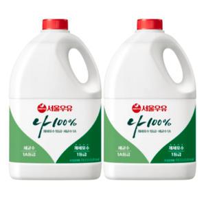 서울우유 나100% 1등급 A 2300mL 2개 대용량 흰우유