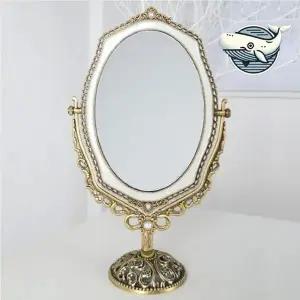 디자인 인테리어 골드 탁상 양면 미러 WFH7UWU