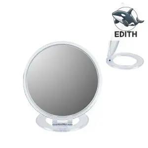 접이식 스탠드 거울 18cm 화장대 원형 WFH3F69