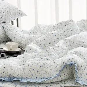 포근한 플로리 60수아사 순면 차렵이불 슈퍼싱글