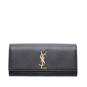 [중고명품] 블랙 케이트 금장 클러치