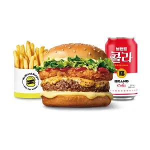 [노브랜드버거] 메가바이트 버거세트