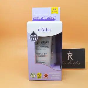 1+1 달바 겉뽀속촉 쿨톤보정썬 퍼플 톤업 선크림 50ml + 50ml + 20ml 도매가능 수출