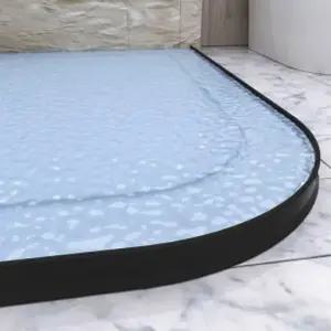 워터펜스유연한T자형샤워부스실리콘물막이10cm (WFHWR25)