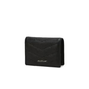 [롯데백화점]질스튜어트 [선물포장+쇼핑백] 블랙 로고장식 소가죽 반지갑 JAWA5F870BK