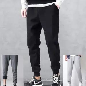 데일리 기모 조거 일자형 트레이닝 팬츠/남성/츄리닝/바지/겨울/운동복/추리닝/하의/허리밴딩/따뜻한/방한