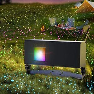 레이저 반딧불 조명 노란색 빛축제 공원 캠핑장 20W