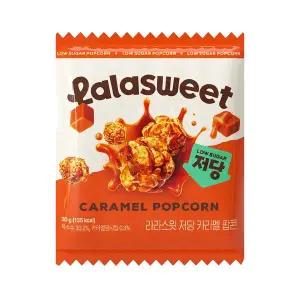 라라스윗 저당 카라멜팝콘 30g x 15개