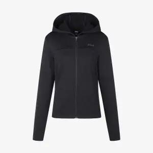 [휠라](대구신세계)[FILA] 기모 벨벳 포인트 후드 트레이닝 자켓 (FS2FTG4253F_BLK)