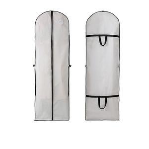 손잡이 웨딩드레스커버 커버 웨딩드레스 가방형 롱 한복 코트 방지 옷커버 한복커버 부직표