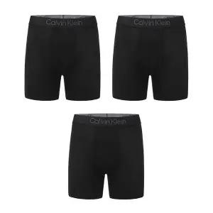 [Calvin Klein]캘빈클라인 울트라소프트 모달 3팩 박서브리프 남성 언더웨어 블랙 NB4193-001