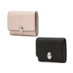 [롯데백화점]질스튜어트 [선물포장][지폐수납가능]블랙,핑크 3단 반지갑 JAWA5F111BK,JAWA5F121P1