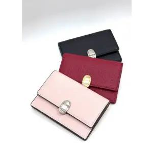 [롯데백화점]질스튜어트 [선물포장]블랙,핑크,레드 가죽 아코디언 카드지갑 JAWA5F112BK,122P1,132R2