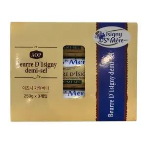 이즈니 가염버터 롤 250g 3개 코스트코 프랑스 아이스박스