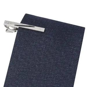 [갤러리아] 닥스 25년FW 사선 사금석  크리스탈 넥타이핀 DLF1ACTP116(양말)