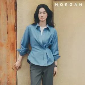 모르간 25FW 코튼 실크 셔츠 1종