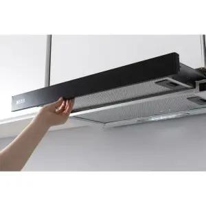한샘 MSYS 엠시스 정품 블랙 슬라이드 슬라이딩 600용 주방 렌지 후드 환풍기 후황 교체 전국설치