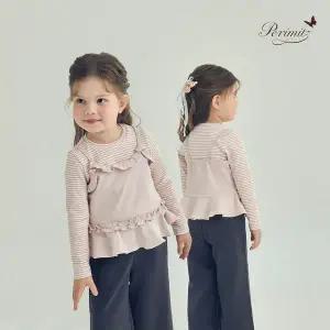 [보리보리/페리미츠]뷔스티에 티셔츠 세트(P2532T151_10)