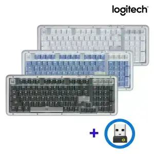 로지텍 코리아 ALTO KEYS K98M 무선 블루투스 기계식 키보드+볼트 수신기 한글자판 25년 9월 신모델
