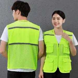 작업조끼 안전 조끼 망사 메쉬 작업복 형광조끼