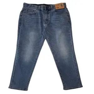 남녀공용 인밴드 기모 레귤러 스판 청바지 (NQJ652)