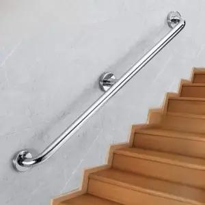 스텐 핸드레일 벽부착 안전 지지대 손잡이 복도 난간 벽고정 스틸 핸드레일브라켓 난간대