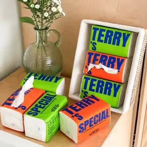 [테리파머][한정수량] 테리스페셜 무형광 천연펄프 뽑아쓰는 키친타올 150매X6팩 주방용품 키친타월