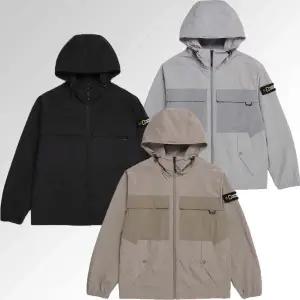 [내셔널지오그래픽](신세계 사우스시티)MW N223UFT060 FREEMIUM-Z 컬러블럭 우븐 트레이닝 자켓 (공용)